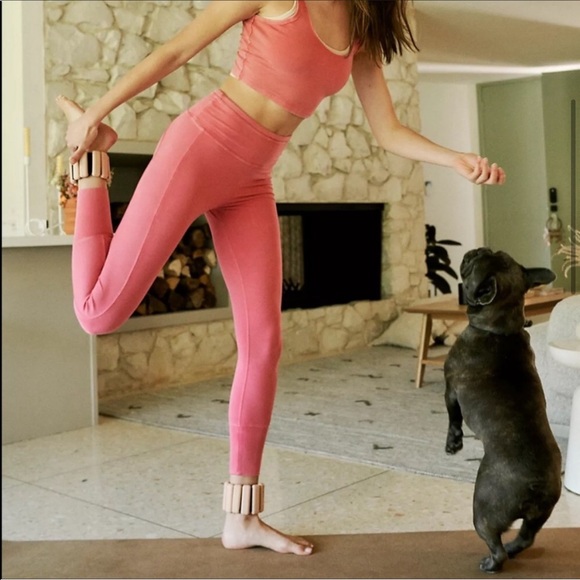 Free People Hot Shot Leggings Snapdragon Pink - Picture 8 of 8